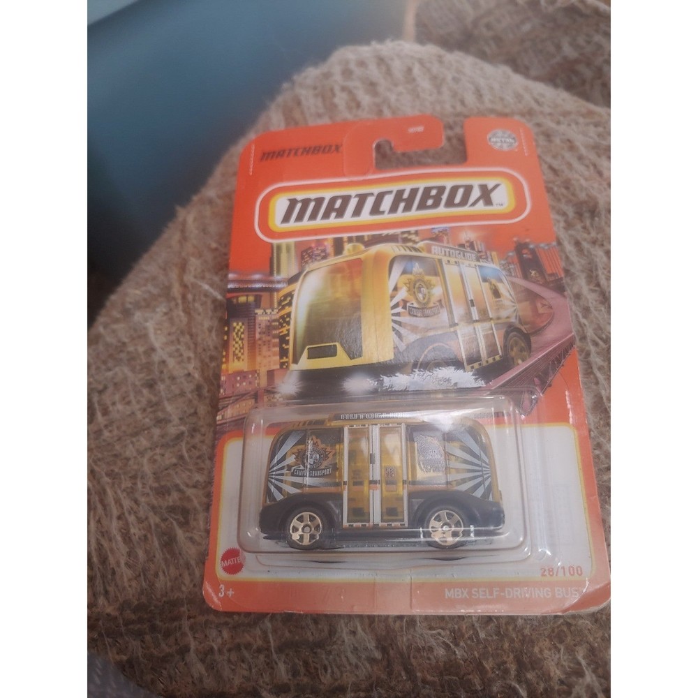 Matchbox MBX Self-Driving Bus 28/100 2021 Case S - New